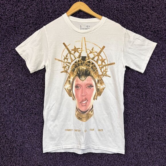 Beyoncé Gold Crown T-shirt size small - Picture 1 of 5